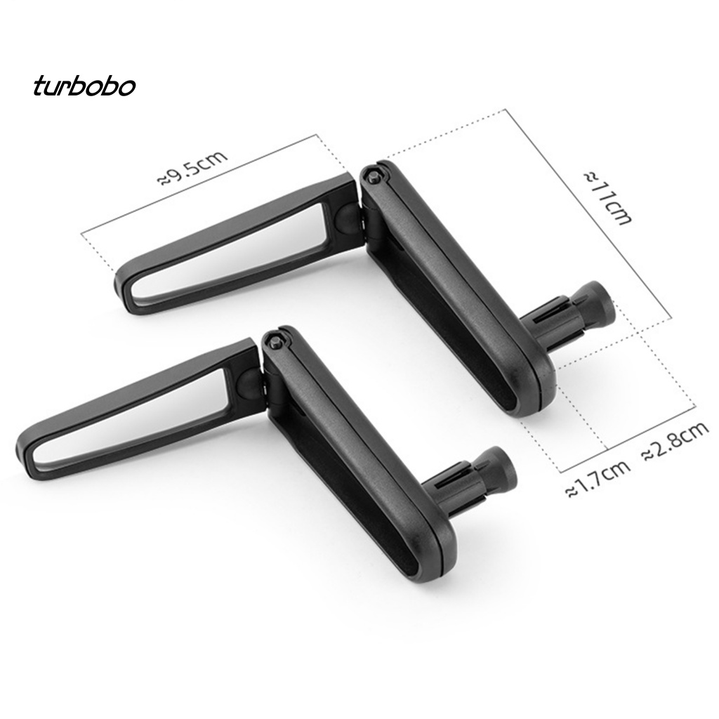 Gương Chiếu Hậu Bằng Acrylic Chống Thấm Nước Tùy Chỉnh Góc Độ Tiện Dụng Cho Xe Đạp MTB