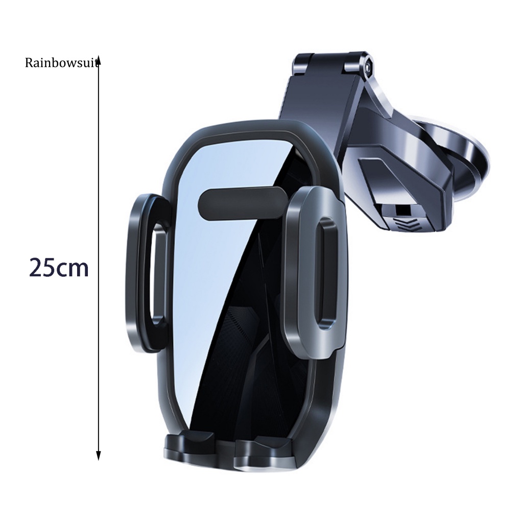 Giá Đỡ Điện Thoại / Thiết Bị Định Vị GPS Xoay 180 Độ Có Giác Hút Mạnh Chống Trượt An Toàn Cho Xe Hơi