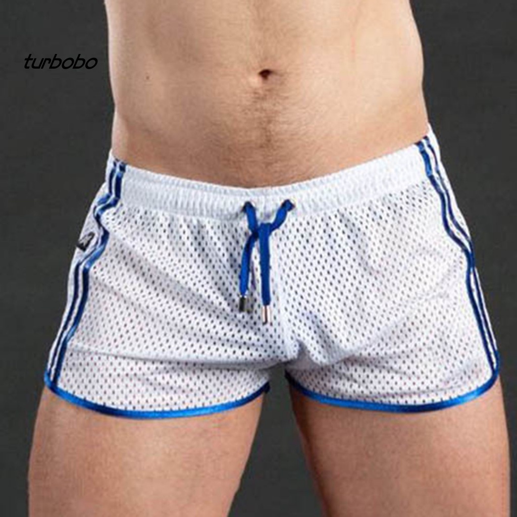 Quần Short Thể Thao Chạy Bộ Vải Polyester Thoáng Khí Nhanh Khô Cho Nam