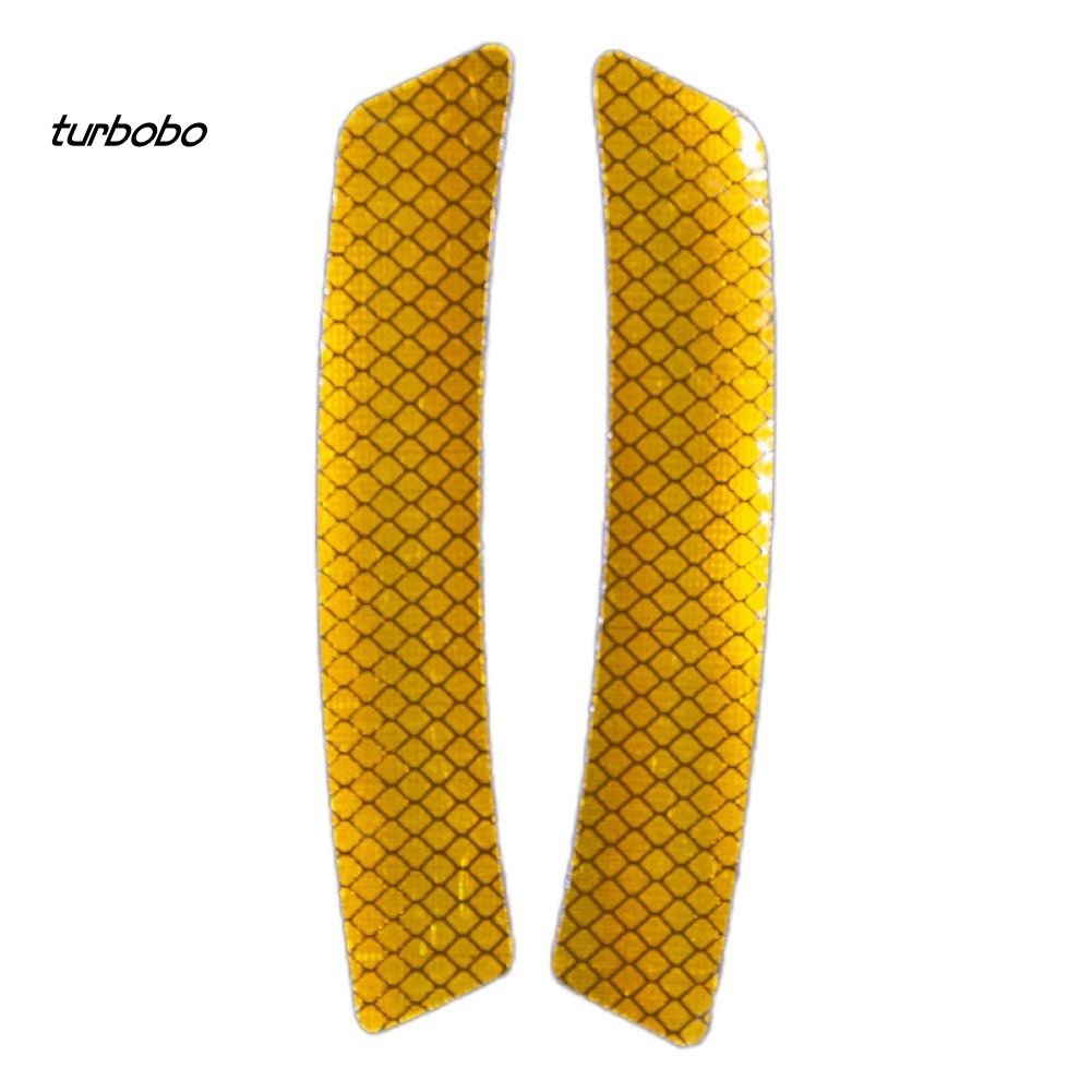 1 Cặp Miếng Dán Phản Quang Cảnh Báo Chống Va Chạm Cho Cửa Xe Hơi