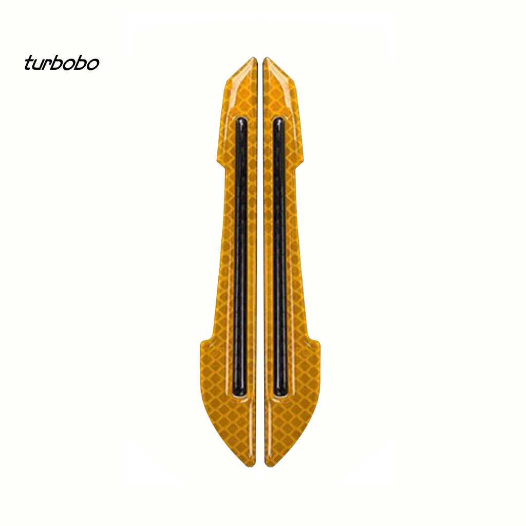 Bộ 2 Miếng Dán Phản Quang Cảnh Báo An Toàn Chống Va Chạm Cho Tay Nắm Cửa Xe Hơi