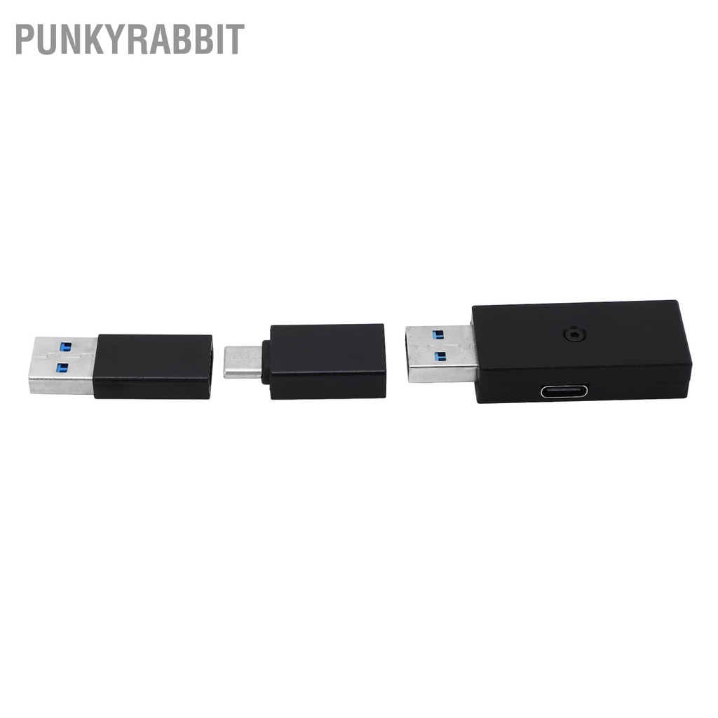 PunkyRabbit Bộ lọc tiếng ồn nguồn USB Hợp kim nhôm USB3.0 USB2.0 Loại C khử vòng lặp nối đất cách ly DC5V