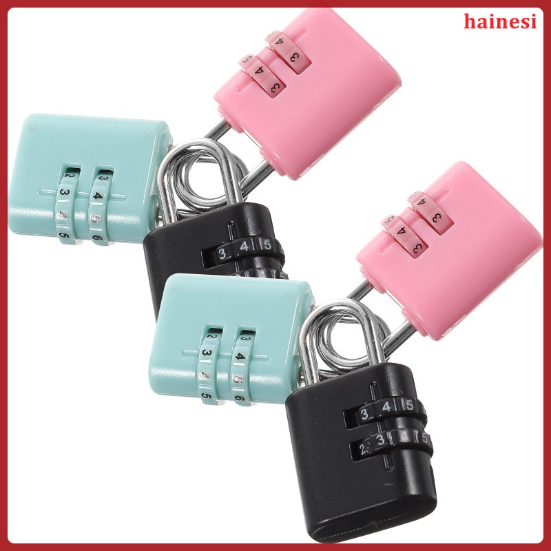 Set 6 Khóa Hành Lí Mini Cho Bé