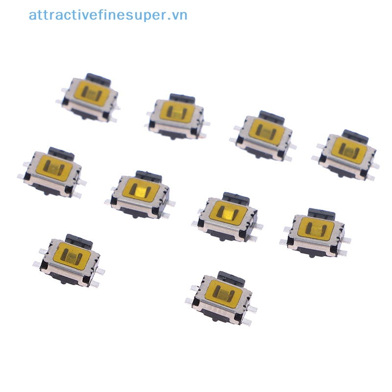 Set 10 Công Tắc Chuyển Đổi Micro SMD 4Pin Cho Điện Thoại 3.5X4.7
