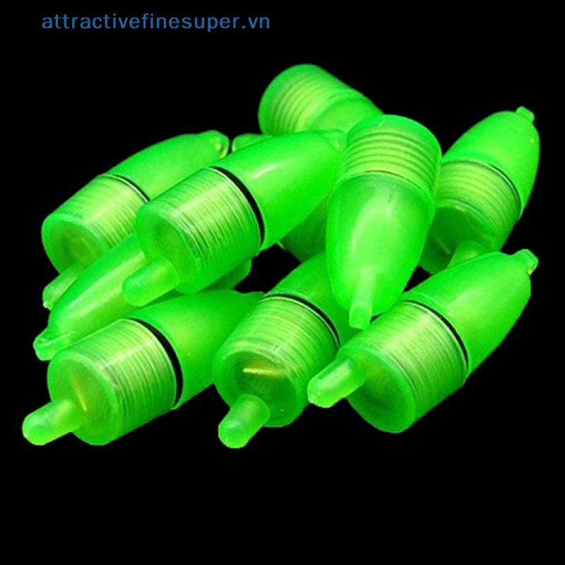 Set 10 Chuông Báo Cá Cắn Câu Có Đèn Led