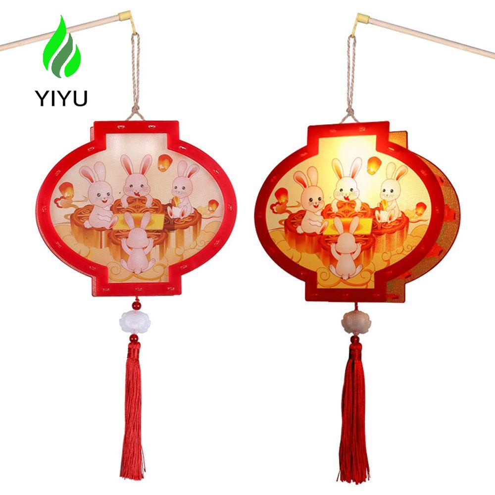 YIYU Lồng Đèn Phong Cách Cổ Điển Dùng Trang Trí Lễ Hội Mùa Thu