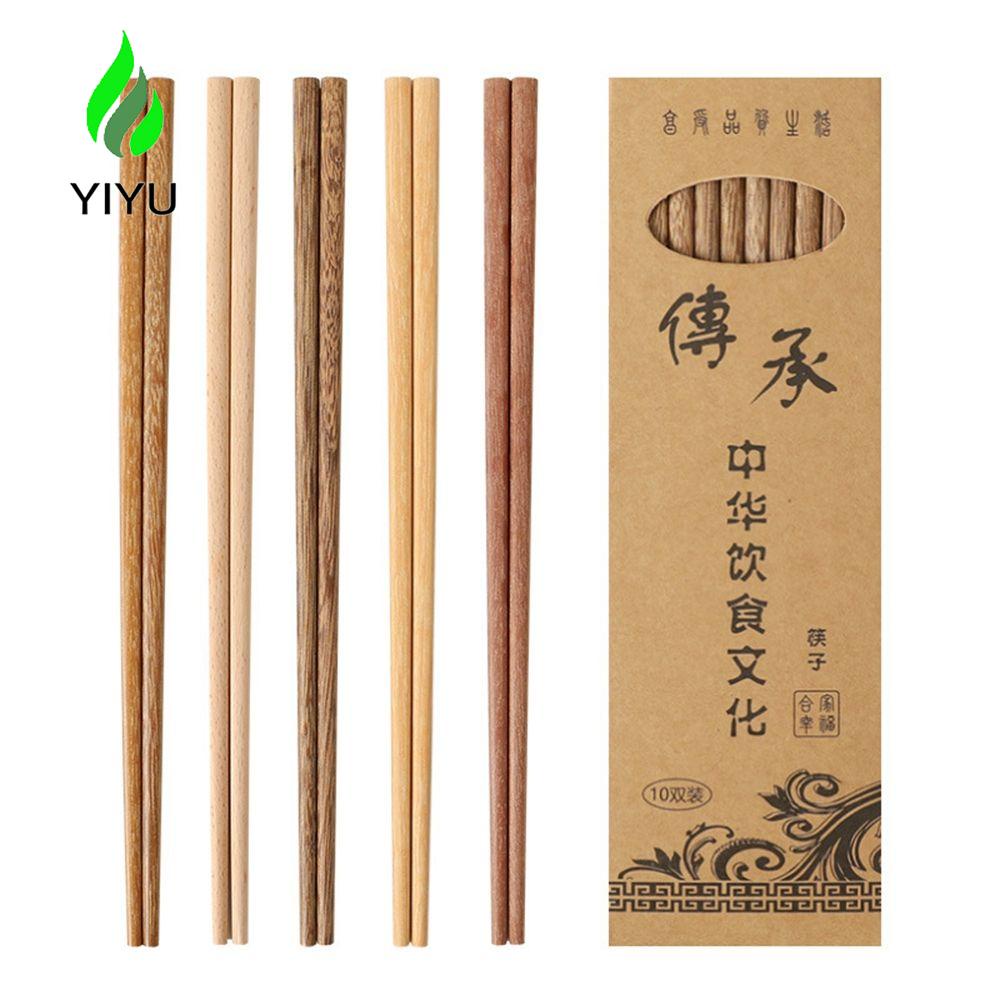 YIYU Đũa Ăn Sushi An Toàn Chống Trượt Trọng Lượng Nhẹ Có Thể Tái Sử Dụng