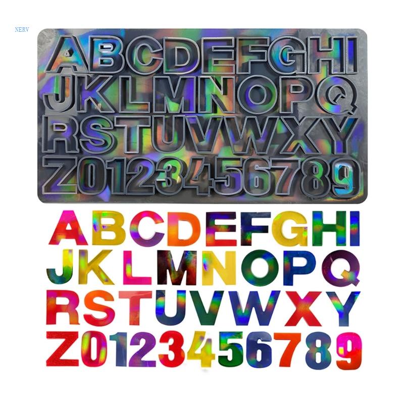 Khuôn Nhựa Làm Móc Khóa Hình Chữ Cái Và Số