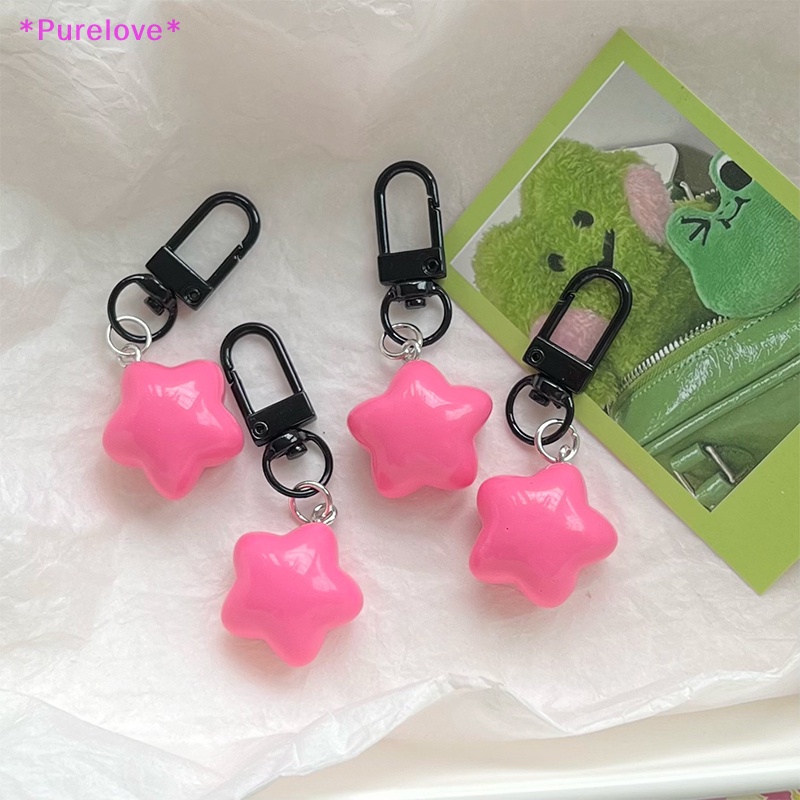 Móc Khóa Hình Ngôi Sao Năm Cánh Xinh Xắn Cho Cặp Đôi Mới