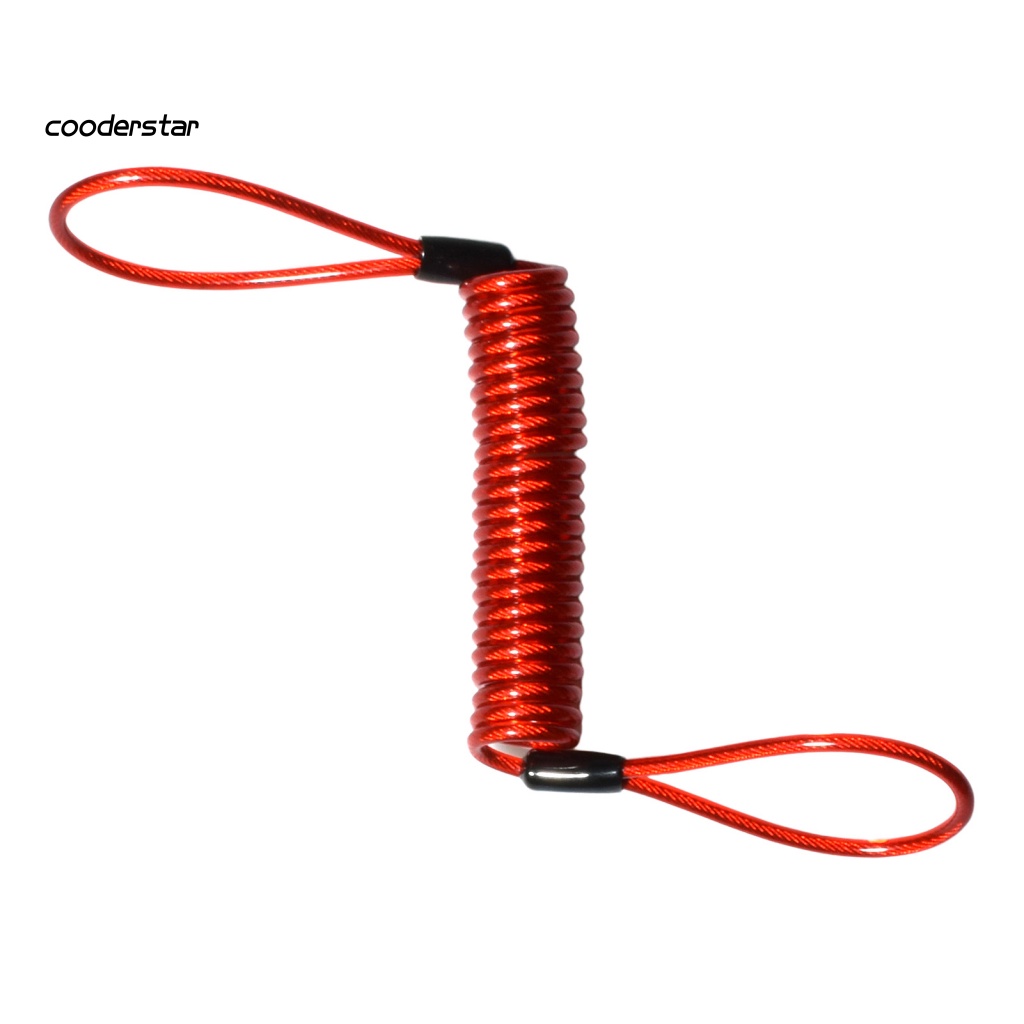 Dây Khóa Đĩa Phanh Cảnh Báo Bằng Thép Không Gỉ Chống Ăn Mòn Bền Bỉ Màu Sắc Tươi Sáng