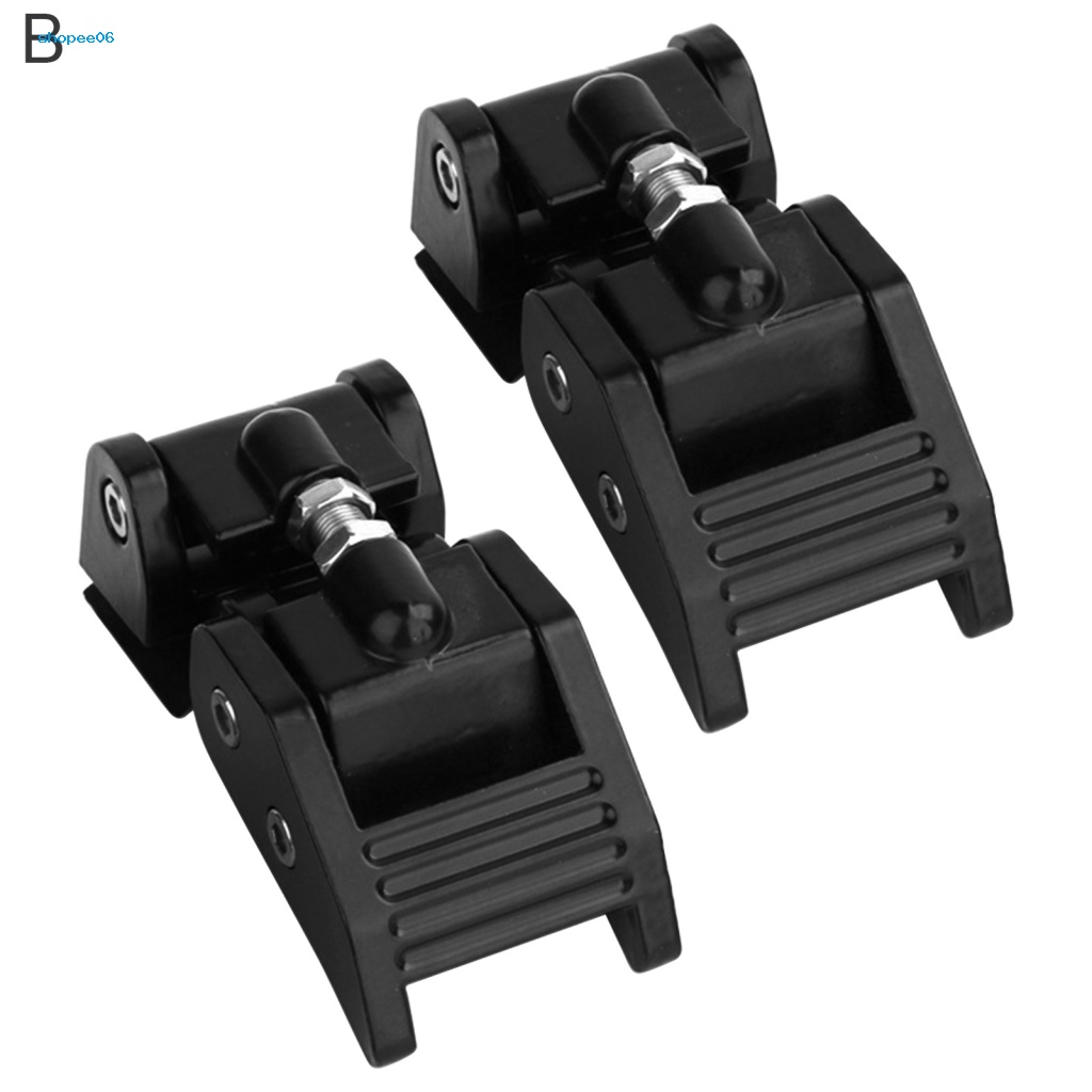 1 Cặp Chốt Khóa Nắp Ca Pô Bằng Hợp Kim Nhôm Cho Jeep Wrangler JK JL 07-21