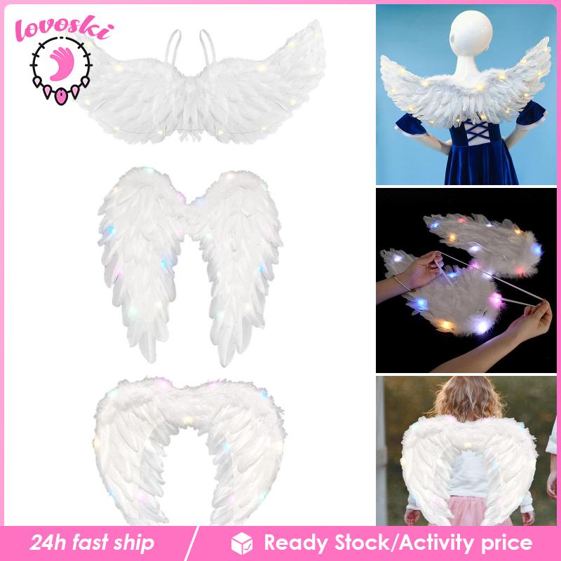 Thiên Thần Trang Trí Mặc Trang Phục Lông Vũ Có Thể Mặc Cho Tiệc Sinh Nhật