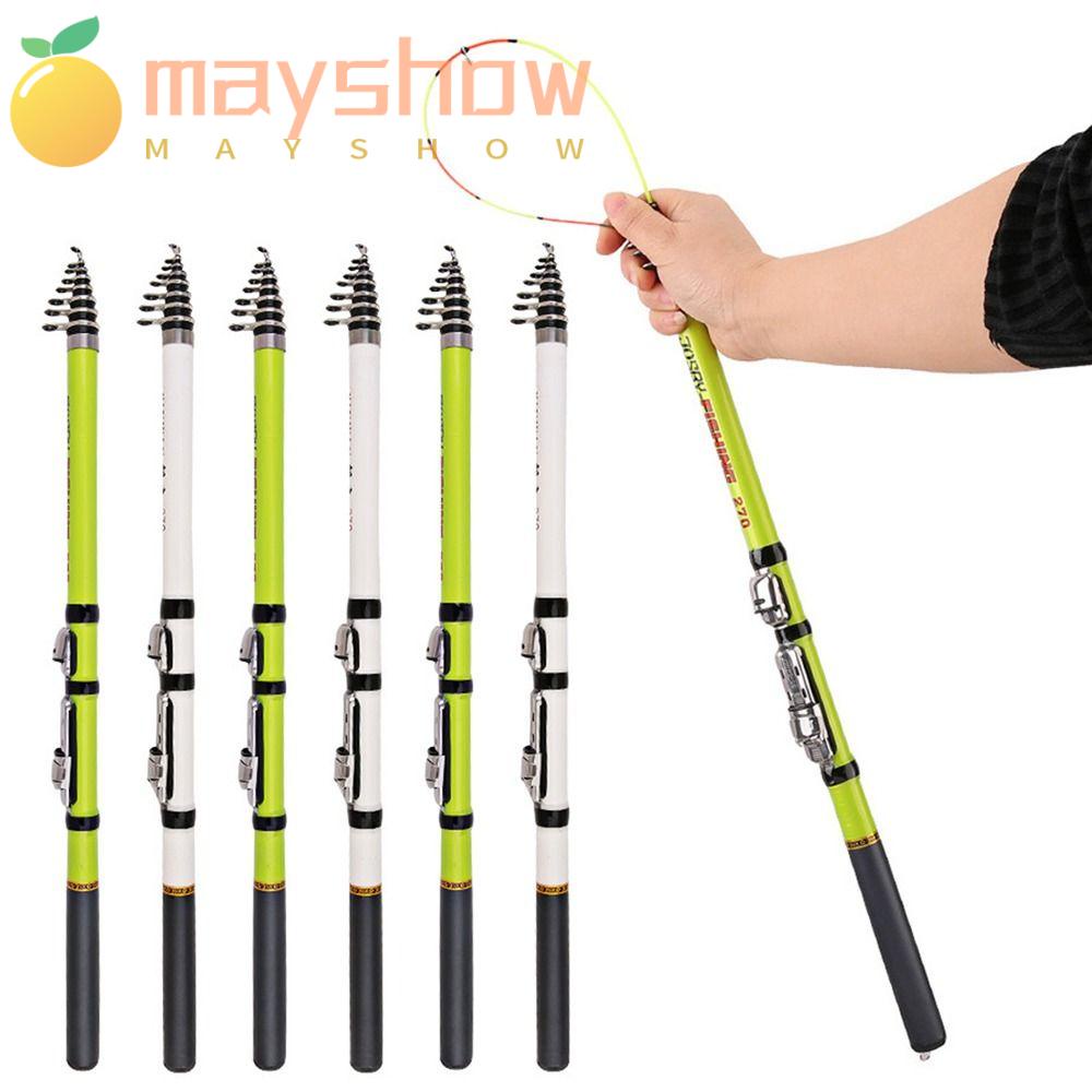 MAYSHOW Cần Câu Cá Chất Liệu Carbon Có Thể Thu Gọn Kích Thước 1.5m 1.8m 2.1m 2.4m 2.7m 3m