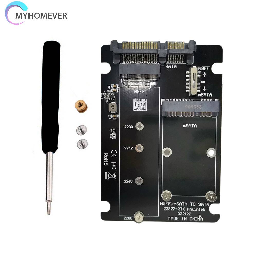 Bảng Mạch Ổ Cứng Giao Diện Kép Cho 2230 / 2242 / 2260 / 2280 M.2 NGFF SATA SSD