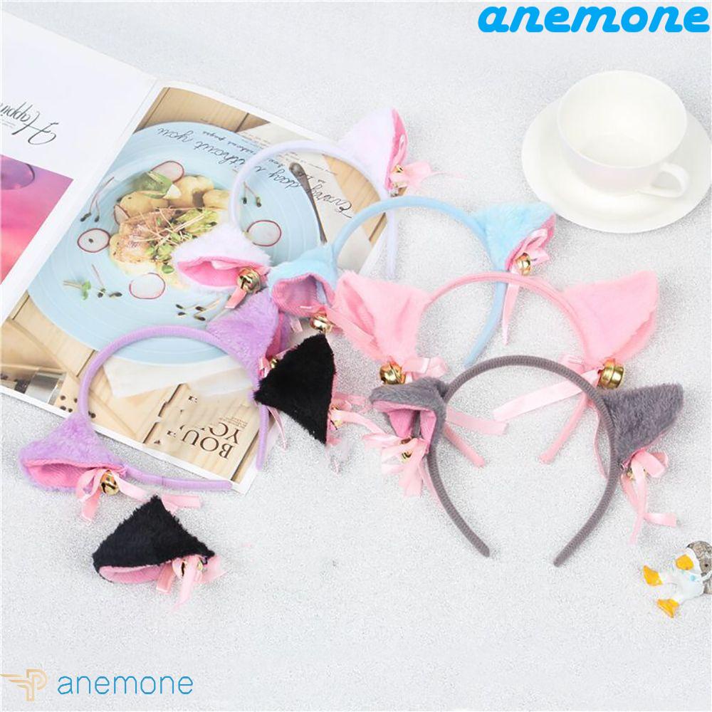 ANEMONE Kẹp Tóc Hình Tai Mèo Dễ Thương Phong Cách Lolita