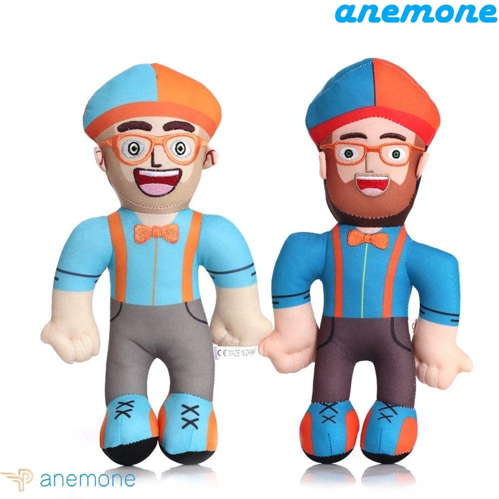 ANEMONE Búp Bê Nhồi Bông Đồ Chơi Họa Tiết Hoạt Hình Dành Cho Bé Gái