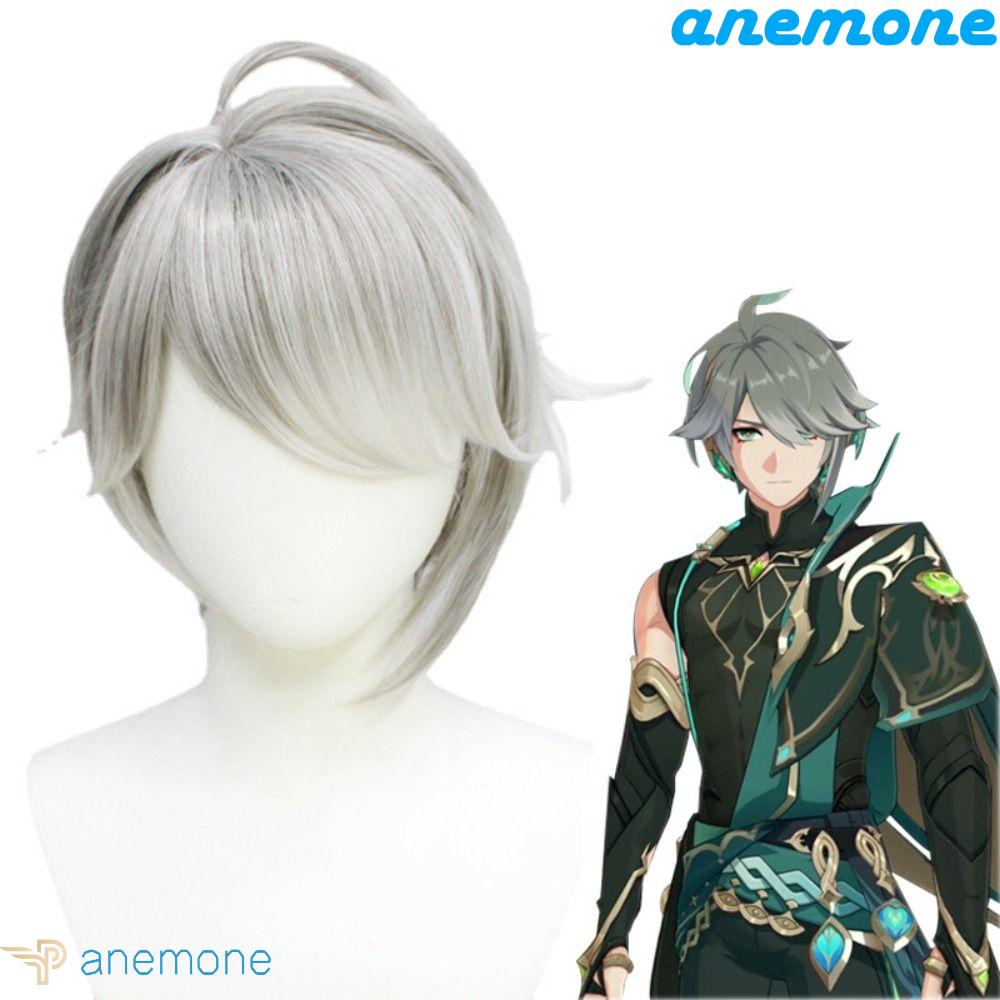 ANEMONE Bộ Tóc Giả Bằng Sợi Tổng Hợp Mềm Chịu Nhiệt Cao Màu Gradient Dùng Hóa Trang Nhân Vật Anime