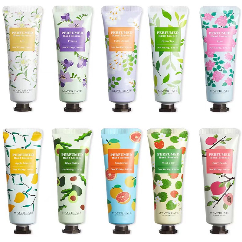 Kem dưỡng da tay Maycreate, Flower of Story mềm mịn nội địa Trung chính hãng 30g Sherie519