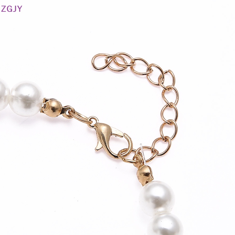 1 Bộ Vòng cổ Và Bông Tai Đính Ngọc Trai Và Đá Thời Trang Dành Cho Nữ Mới