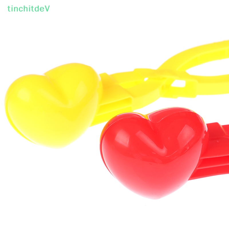 [TinchitdeV] 1 Khuôn Kẹp Tạo Hình Trái Tim / Bóng Tuyết Mùa Đông Cho Trẻ Em [Mới]