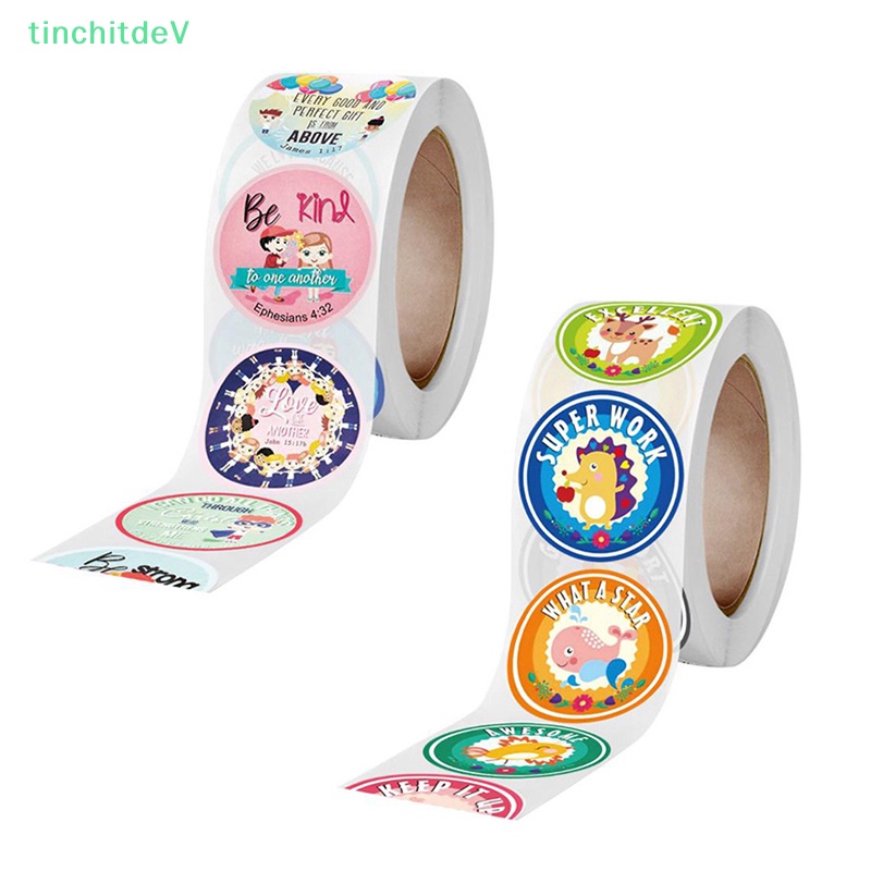[TinchitdeV] 500 Miếng Dán Sticker Kinh Thánh Hoạt Hình Cho Trẻ Em [Mới]