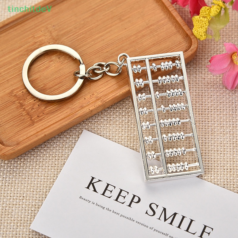 [TinchitdeV] Móc Khóa Hình Bàn Tính 8 Tốc Độ Bằng Hợp Kim