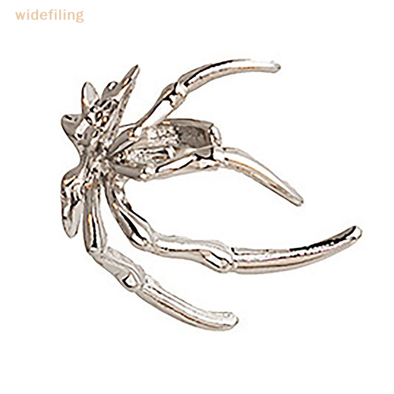 Khuyên Kẹp Vành Tai Kim Loại Hình Nhện Cá Tính Thời Trang Vintage