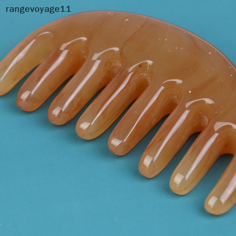 Lược Chải Tóc Răng Thưa Tự Nhiên 1Xnatural Ox Bỏ Túi Dùng Cho SPA