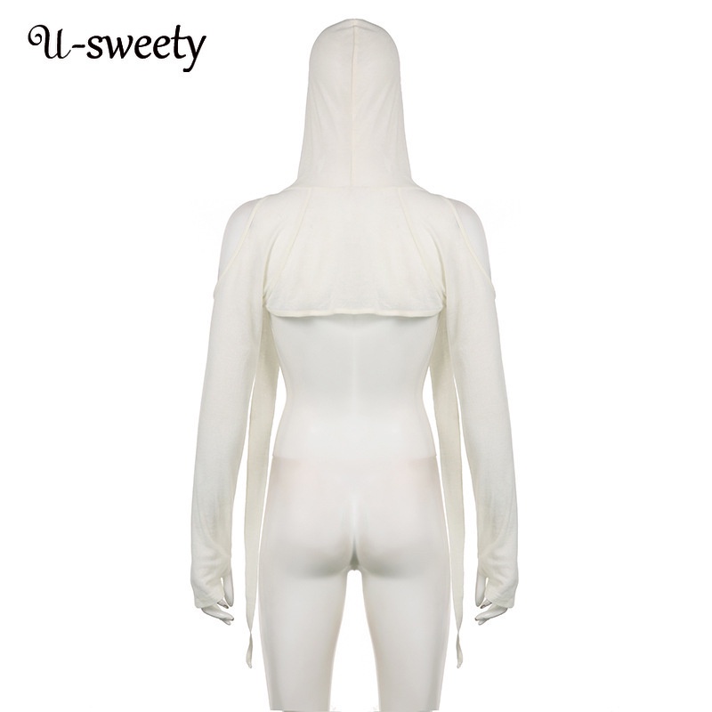 Áo Hoodie Lệch Vai Thời Trang 2023 Cá Tính Cho Nữ