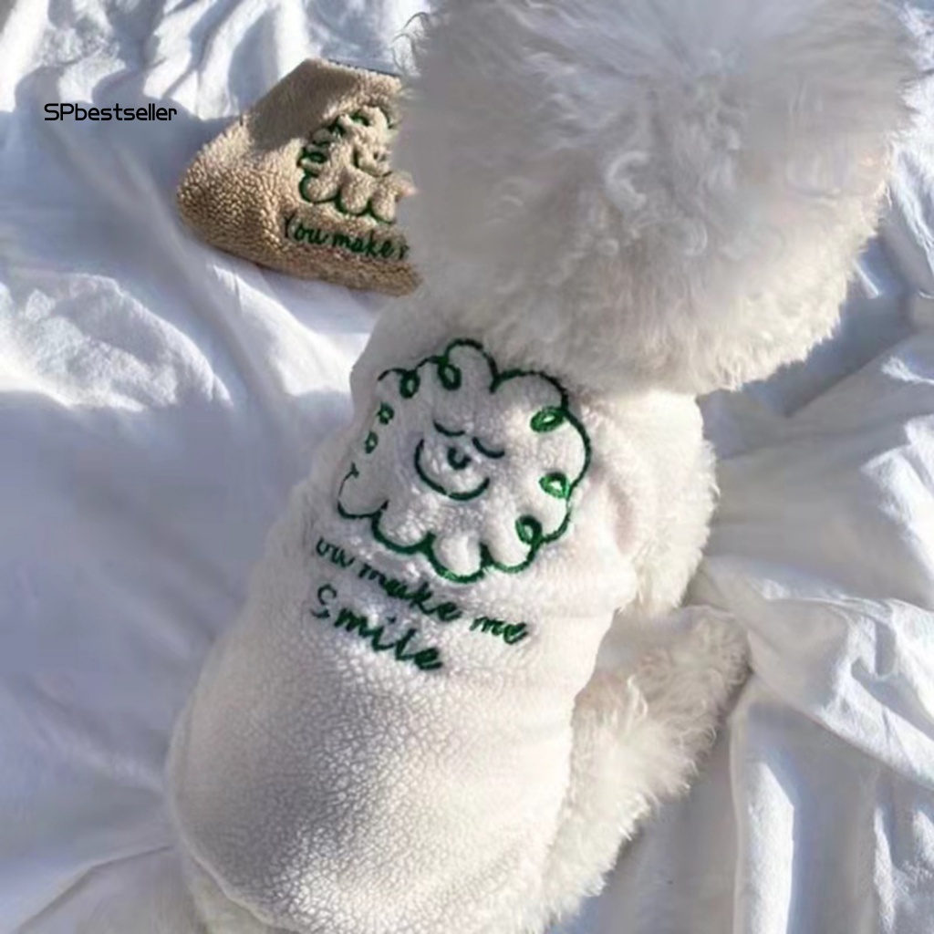 Áo Khoác In Họa Tiết Chữ Dễ Thương Thời Trang Cho Cún Cưng