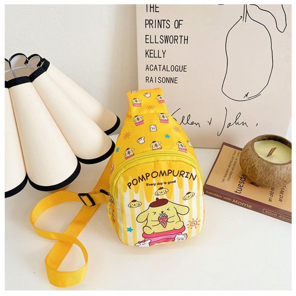 Túi Đeo Chéo Ngực Hình cinnamoroll kuromi melody Dễ Thương Cho Bé