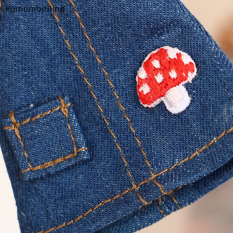 Đầm Yếm Denim Xinh Xắn Cho Búp Bê kamembelling 1 / 12