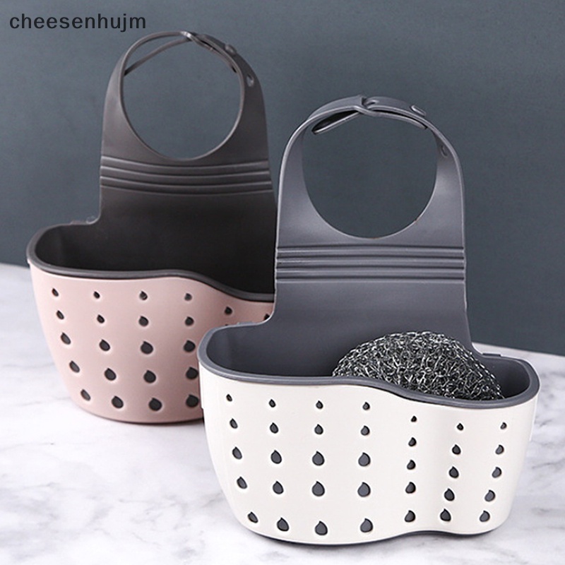 Giá Đựng Mút Rửa Chén / Xà Phòng Bằng Cao Su Pp Có Giác Hút Tiện Dụng Cho Nhà Bếp / Toilet