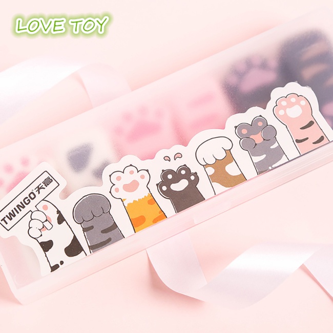 Set 6 Bút Xóa Kéo Hình Bàn Chân Mèo