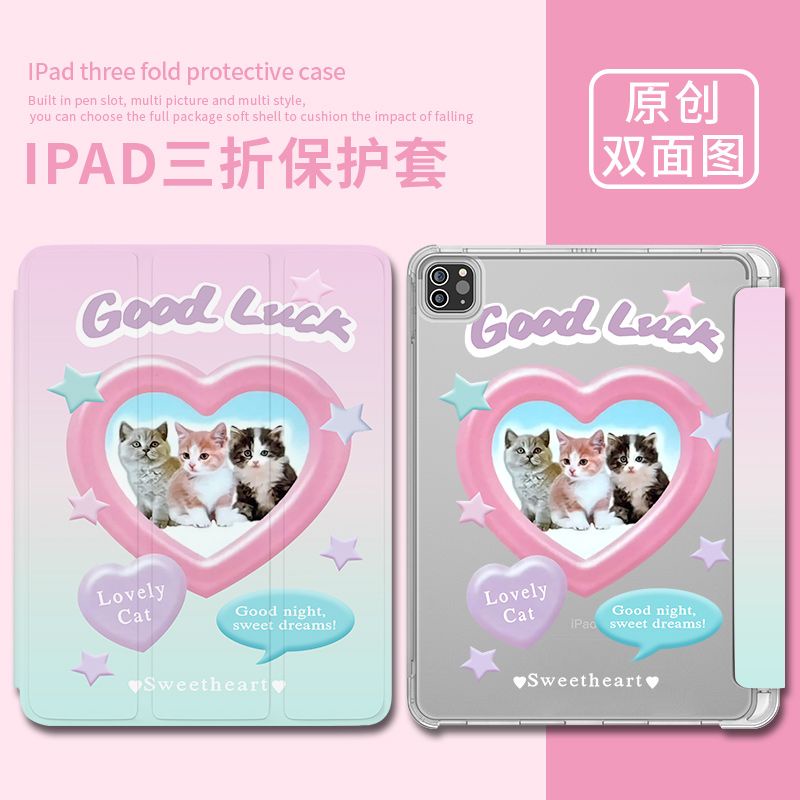 Bao Da Máy Tính Bảng Nắp Gập Cho iPad Air 4 10.9 2021 Pro 11 Air5 10.9 Air 1 / 2 9.7 Pro 10.5 iPad Gen 9 / 8 / 7 10.2 Mini 6 mi
