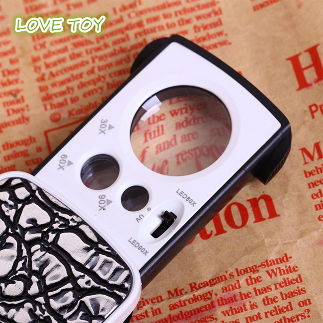 Kính Lúp Có Đèn LED Bỏ Túi Tiện Dụng