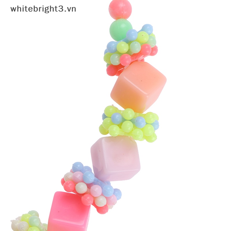 1 Set Vòng cổ Chuỗi Hạt Nhiều Màu Cho Bé Gái