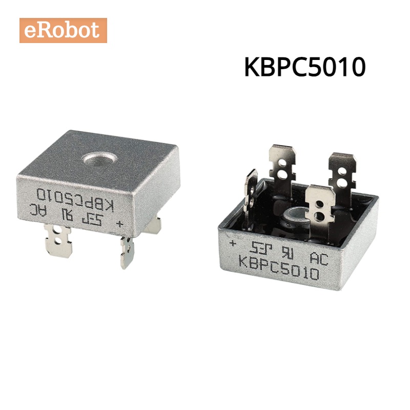 Set 2 Cầu Chỉnh Lưu KBPC5010 50A 1000V KBPC3510 KBPC2510 KBPC1510