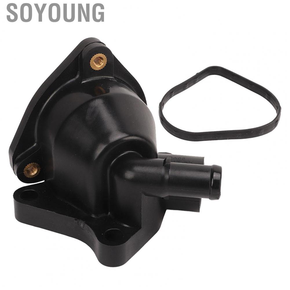 Soyoung Thermostat Housing Case 19320 PNA 003 Engine Coolant Base for CR‑V Civic Acura