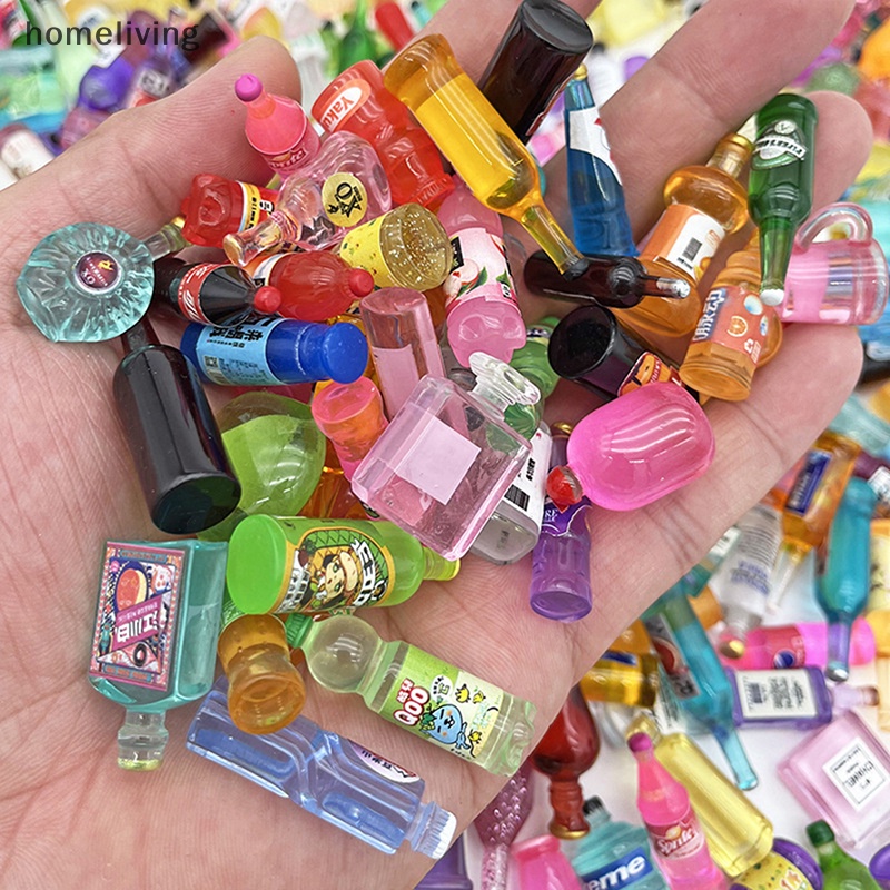 Set 10 Bình Hoa mini Trang Trí Nhà Búp Bê