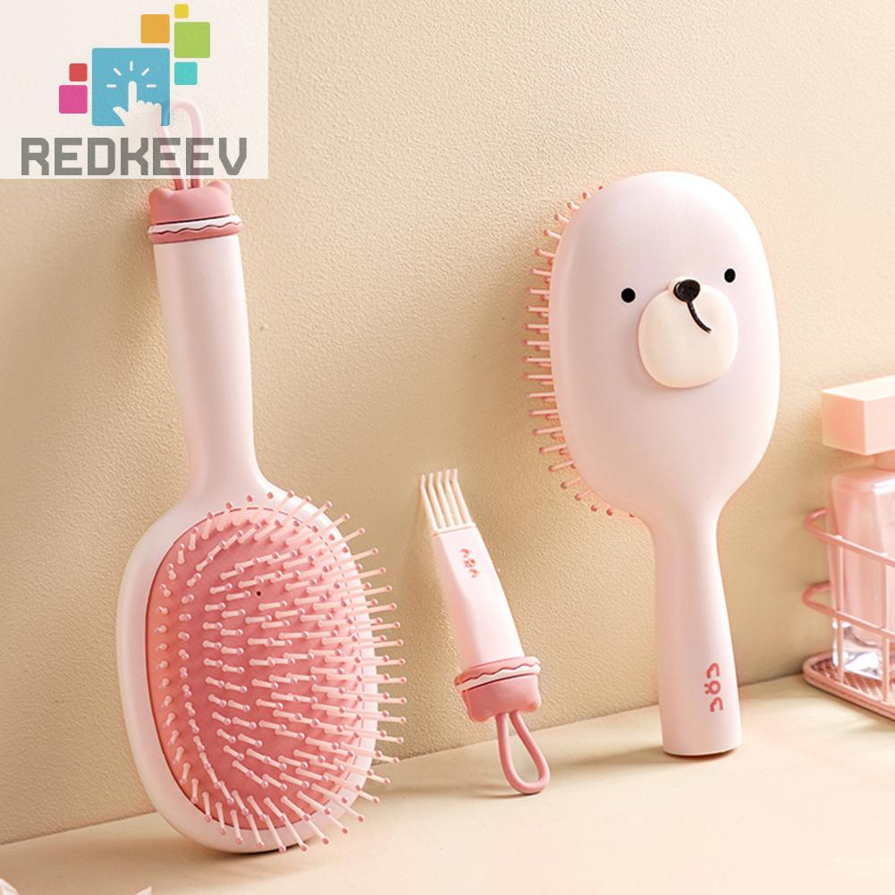 Lược Chải Tóc Mát Xa Da Đầu Bằng Nhựa Chống Mòn