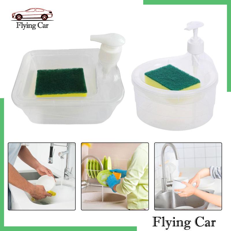 Bình Đựng Xà Phòng / Cọ Rửa Chén Dạng Bơm Tiện Dụng Cho Nhà Bếp / Quán Cà Phê