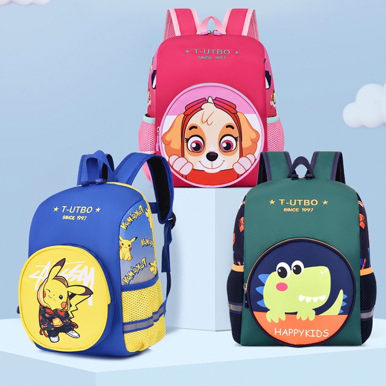 Ba Lô Đi Học Họa Tiết Hoạt Hình Dễ Thương Cho Bé Mẫu Giáo 2-6 Tuổi