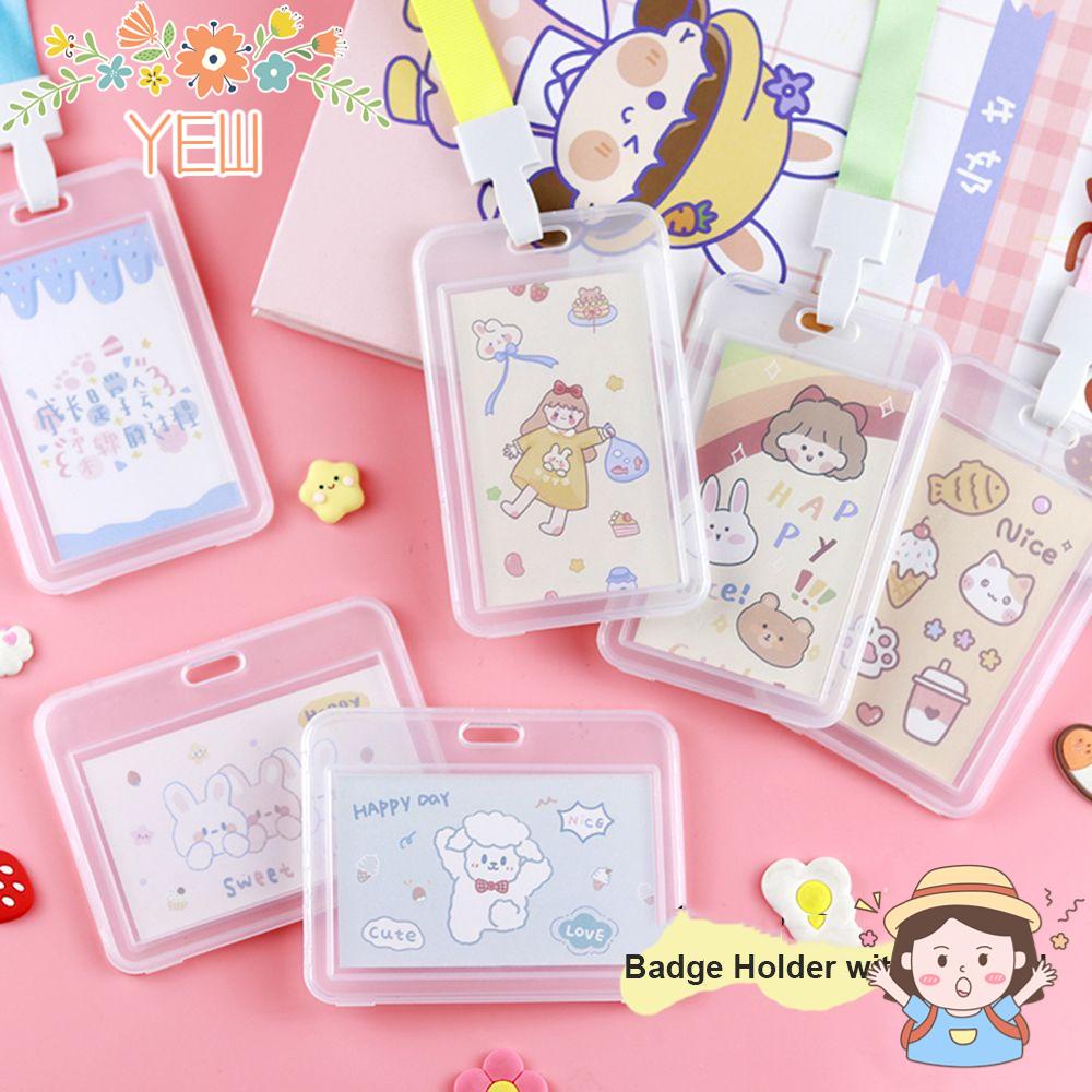 Giá Đỡ Bảng Tên Có Dây Đeo Bằng Nhựa Chống Thấm Nước Tiện Dụng Cho Nhà Giáo / Văn