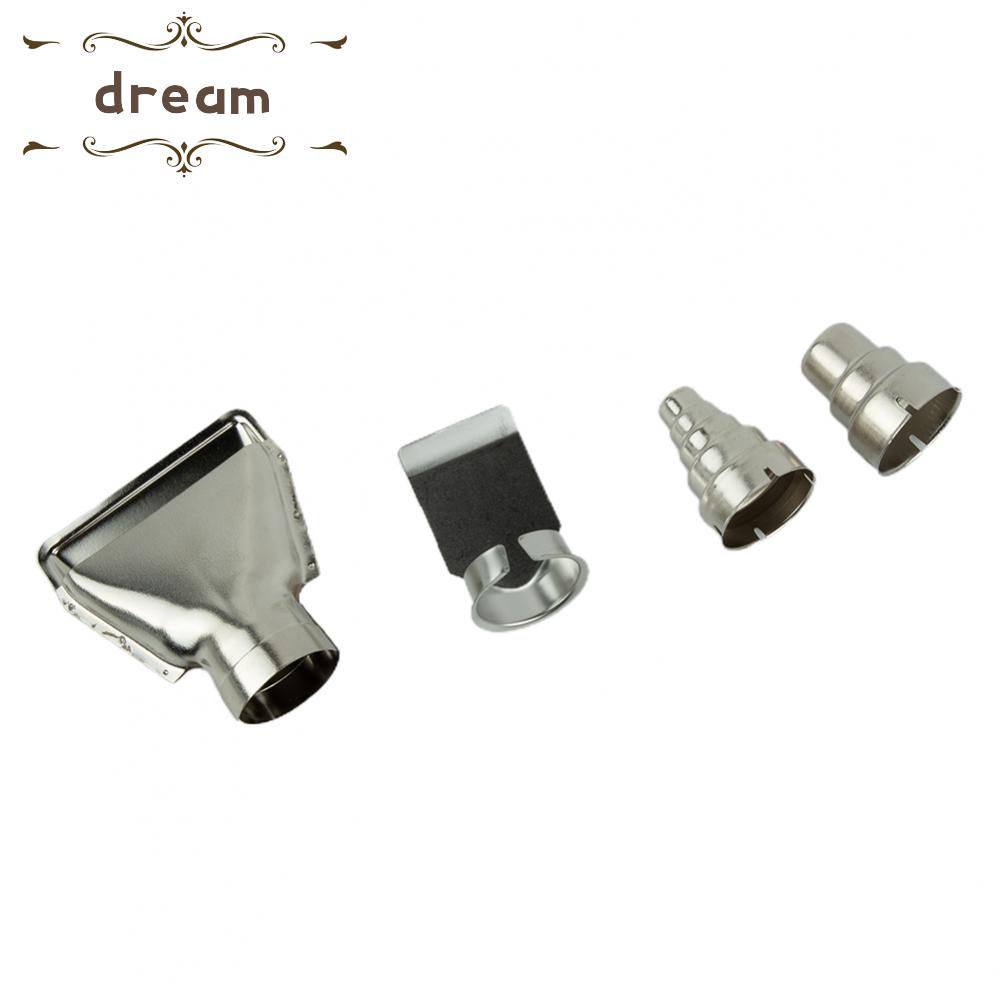 【DREAMLIFE】Nozzle 35mm Big Flat Nozzle Shovel Nozzle Stainless Steel Three-section Nozzle