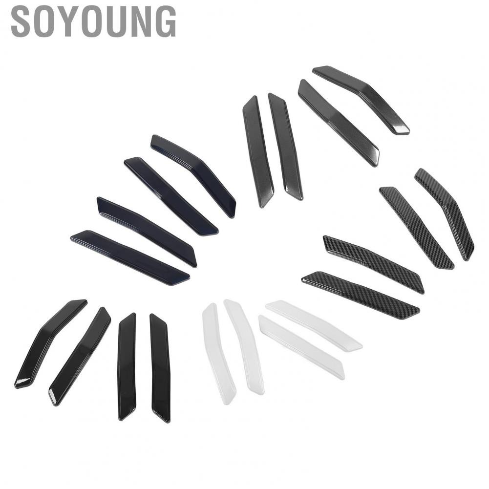 Soyoung Car Door Edge Guards  Effective Protection Front Rear Scratch Guard  for Mode Y 2021 To 2023