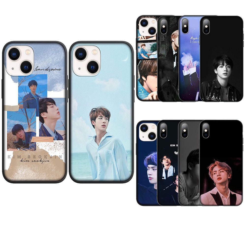 Xx45 Ốp Điện Thoại Silicon Mềm Hình kim seok jin Cho iphone 8 8 + 7 7 + 6s 6 6 + plus 5 5s