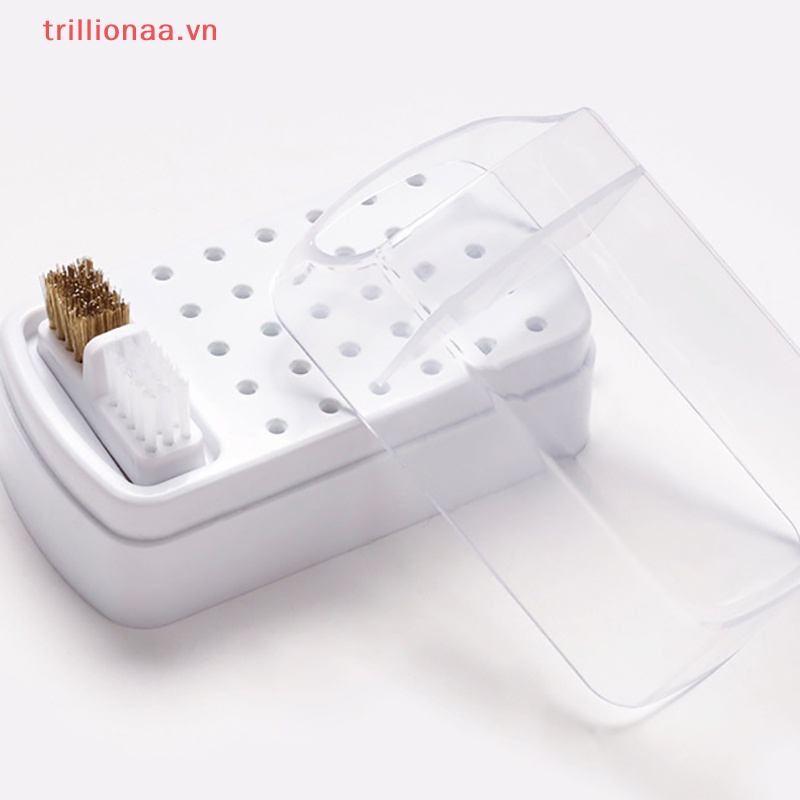 Giá Đỡ Đầu Mũi Khoan Acrylic 30 Lỗ Chuyên Dụng Cho Máy Mài Móng