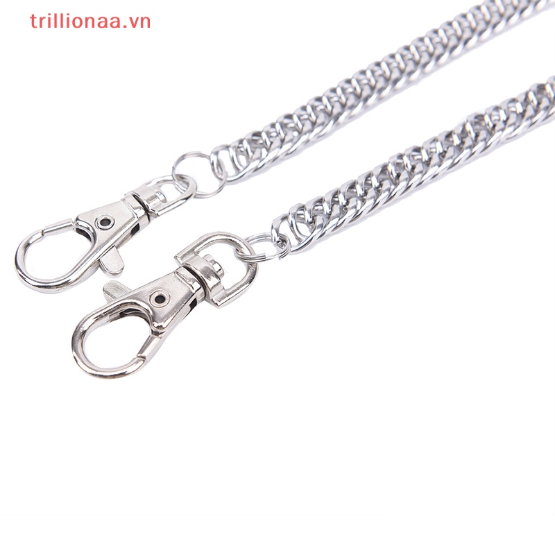 Móc Khóa Dạng Dây Xích Dài Phong Cách Punk Hiphop