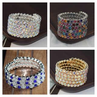  Vòng Tay Đính Đá Pha Lê Nước Mới Cho Cô Dâu 